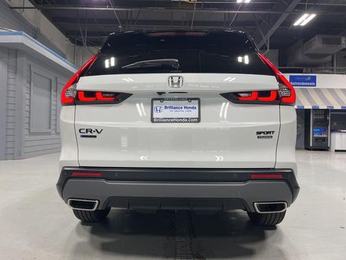 Platinum White Pearl 2026 Honda CR-V Hybrid Sport Touring