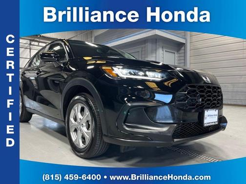 Crystal Black Pearl 2024 Honda HR-V LX