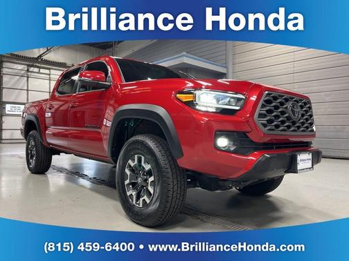 Barcelona Red Metallic 2022 Toyota Tacoma TRD Off Road