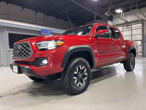 Barcelona Red Metallic 2022 Toyota Tacoma TRD Off Road