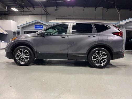 Modern Steel Metallic 2022 Honda CR-V EX-L