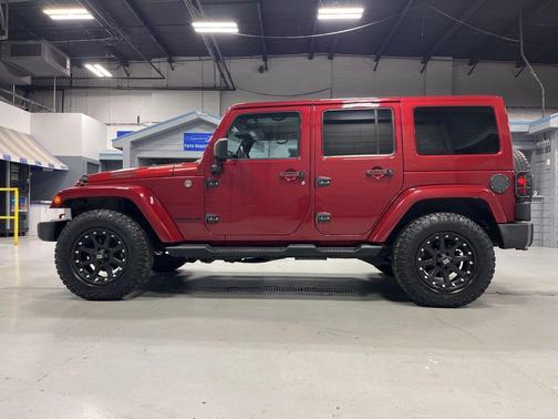 Deep Cherry Red Crystal Pearlcoat 2012 Jeep Wrangler Unlimited Altitude