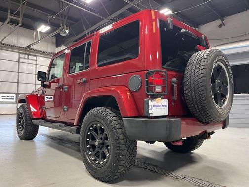 Deep Cherry Red Crystal Pearlcoat 2012 Jeep Wrangler Unlimited Altitude
