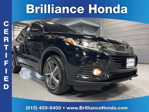 Crystal Black Pearl 2021 Honda HR-V EX