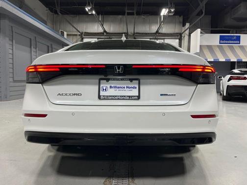 Platinum White Pearl 2023 Honda Accord Hybrid EX-L