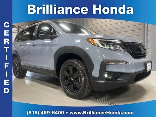 Sonic Gray Pearl 2022 Honda Pilot TrailSport