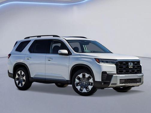Platinum White 2026 Honda Pilot Touring