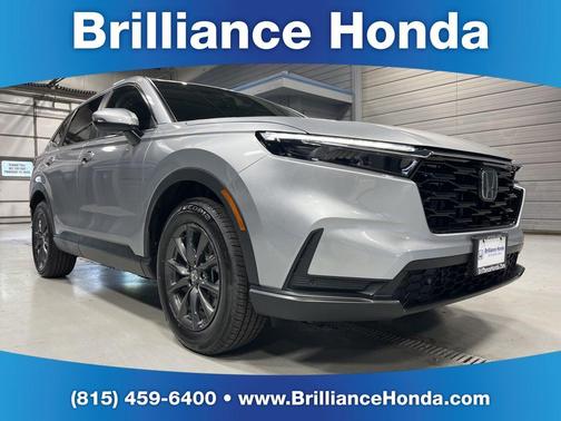 Solar Silver Metallic 2026 Honda CR-V EX-L