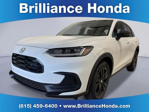 Platinum White 2026 Honda HR-V Sport