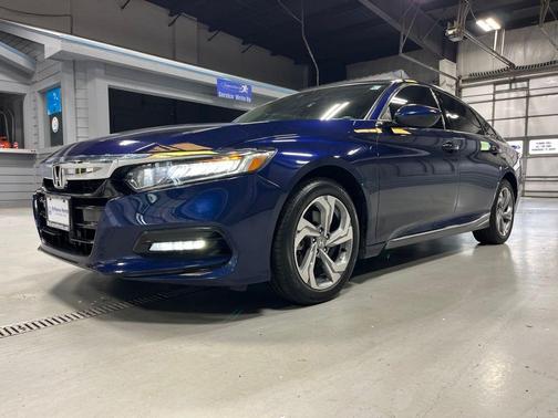 Obsidian Blue Pearl 2018 Honda Accord EX-L 2.0T