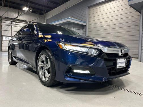 Obsidian Blue Pearl 2018 Honda Accord EX-L 2.0T