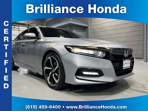 Lunar Silver Metallic 2018 Honda Accord Sport 2.0T
