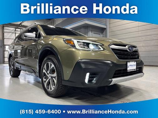 Autumn Green Metallic 2021 Subaru Outback Touring XT