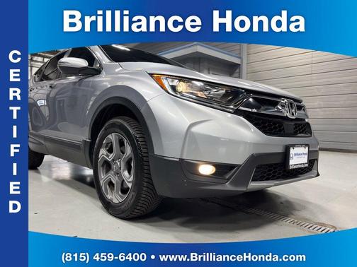 Lunar Silver Metallic 2019 Honda CR-V EX-L