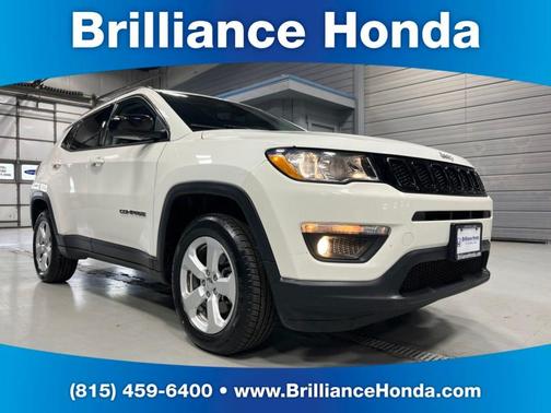 White Clearcoat 2019 Jeep Compass Latitude