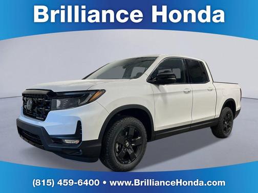 Platinum White 2026 Honda Ridgeline Black Edition