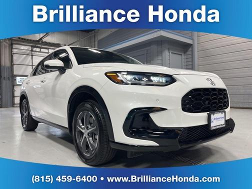 Platinum White Pearl 2025 Honda HR-V EX-L