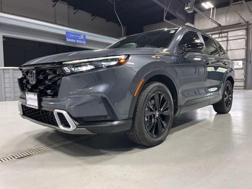 Meteorite Gray Metallic 2024 Honda CR-V Hybrid Sport Touring