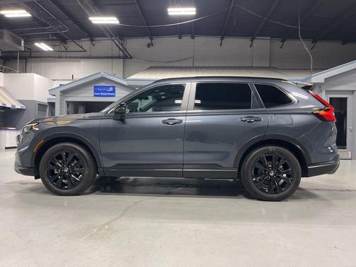 Meteorite Gray Metallic 2024 Honda CR-V Hybrid Sport Touring