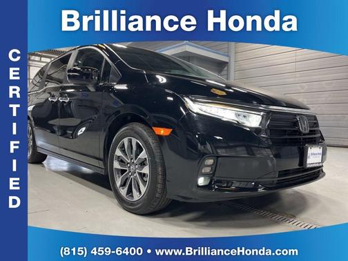 Crystal Black Pearl 2024 Honda Odyssey EX-L