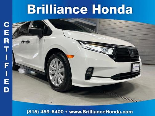 Platinum White Pearl 2021 Honda Odyssey LX