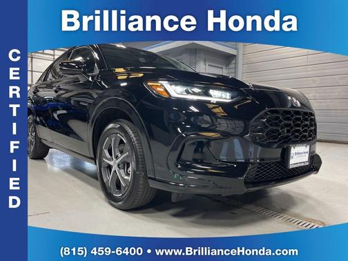 Crystal Black Pearl 2024 Honda HR-V EX-L