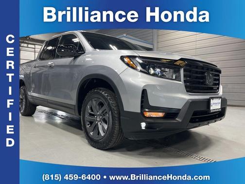 Lunar Silver Metallic 2021 Honda Ridgeline Sport
