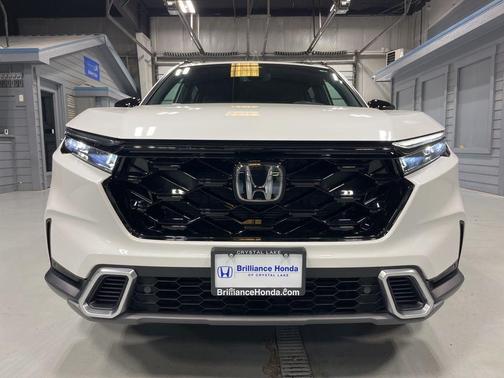 Platinum White 2026 Honda CR-V Hybrid Sport Touring