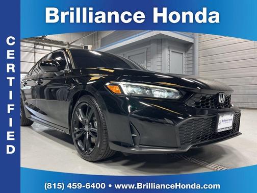 Black 2025 Honda Civic Si