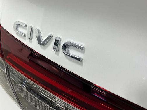 Platinum White 2026 Honda Civic Sport