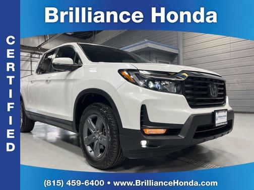 Platinum White Pearl 2023 Honda Ridgeline RTL