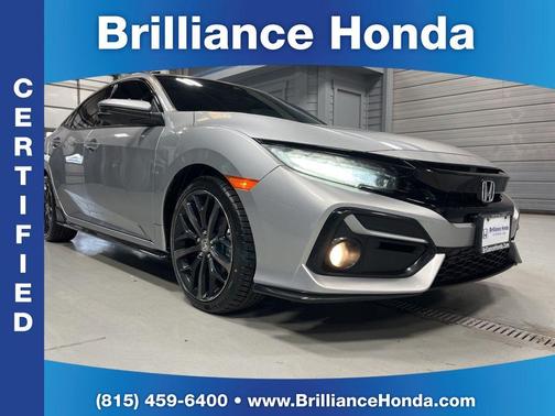 Lunar Silver Metallic 2020 Honda Civic Sport Touring