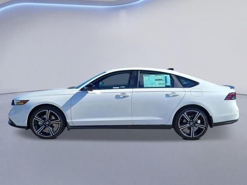 Platinum White 2026 Honda Accord Hybrid Sport