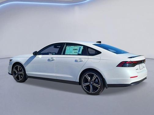 Platinum White 2026 Honda Accord Hybrid Sport