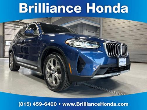 Phytonic Blue Metallic 2022 BMW X3 xDrive30i