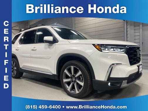 Platinum White Pearl 2024 Honda Pilot Touring