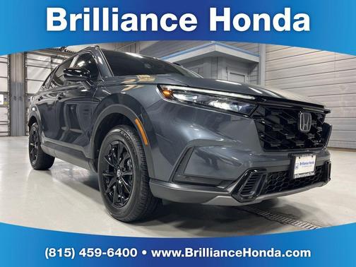 Meteorite Gray Metallic 2026 Honda CR-V Hybrid Sport-L
