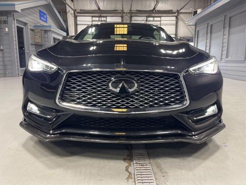 Midnight Black 2019 INFINITI Q60 3.0t Red Sport 400