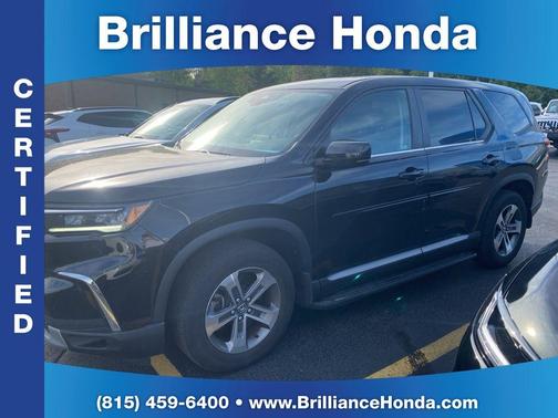 Crystal Black Pearl 2024 Honda Pilot EX-L
