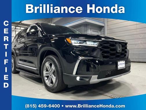 Crystal Black Pearl 2024 Honda Pilot EX-L