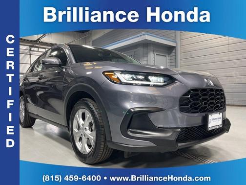Modern Steel Metallic 2024 Honda HR-V LX