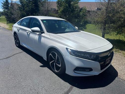 Platinum White Pearl 2020 Honda Accord Sport 1.5T