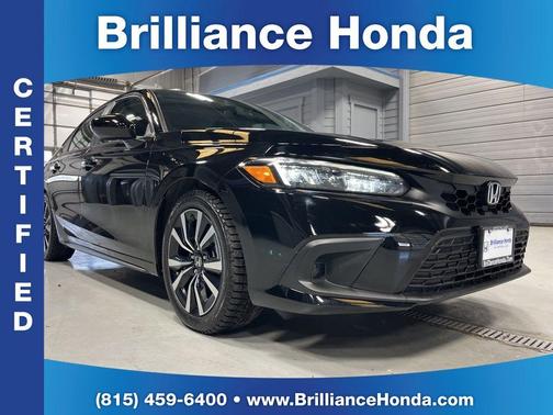 Crystal Black Pearl 2024 Honda Civic EX-L