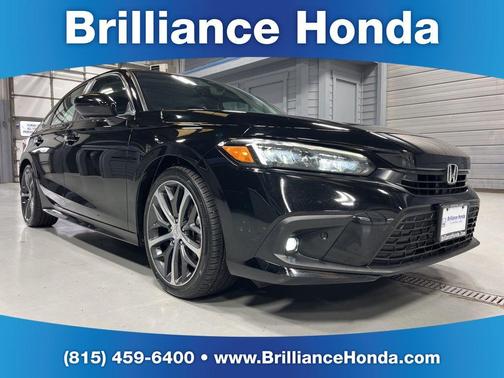 Crystal Black Pearl 2024 Honda Civic Touring