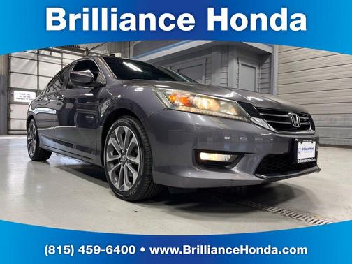Modern Steel Metallic 2015 Honda Accord Sport