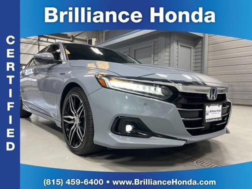 Sonic Gray Pearl 2022 Honda Accord Hybrid Touring