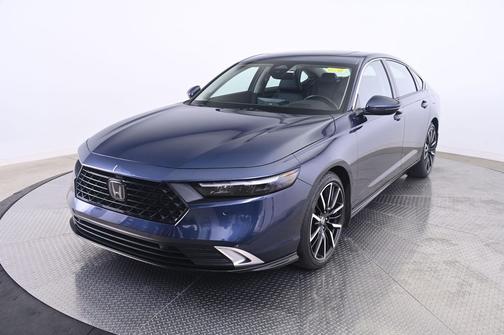 Canyon River Blue Metallic 2023 Honda Accord Hybrid Touring