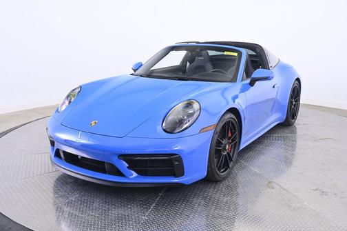 Shark Blue 2022 Porsche 911 Targa 4S