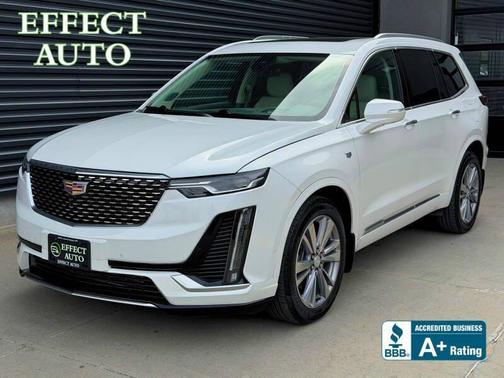 Crystal White Tricoat 2024 Cadillac XT6 Premium Luxury AWD