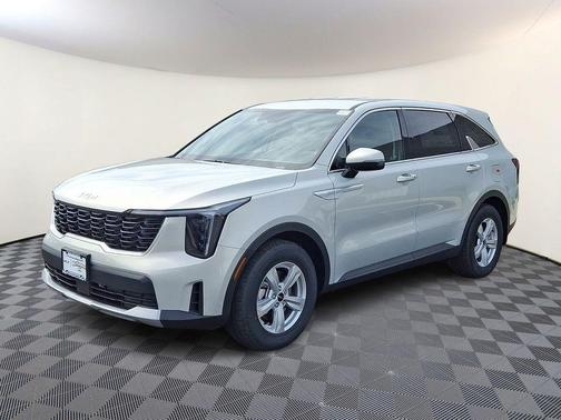 Ivory Silver 2026 Kia Sorento LX